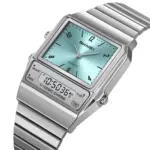 SKMEI 2632 Dual Time Watch For Men - Silver Sky - Image 2