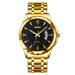 SKMEI 9069 Watch For Men - Gold Black