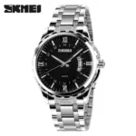 SKMEI 9069 Watch For Men - Silver Black