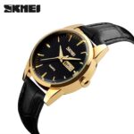 SKMEI 9073 Watch for Women - Black Gold - Image 2