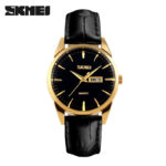 SKMEI 9073 Watch for Women - Black Gold