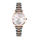 SKMEI 9198 Watch For Women - Silver Rose