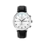 Skmei 9301 Watch For Men- Black Silver