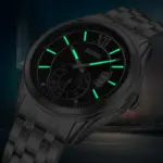 SKMEI 9319 Watch For Men - Silver Black - Image 5