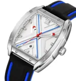 SKMEI 9364 Watch For Men- Blue White Dial - Image 2