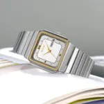 SKMEI 9414 Watch For Men - Silver Gray White - Image 3