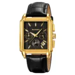 SKMEI 2339 Watch For Men- Gold Black