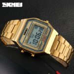 Skmei 1123 Watch for Men- Gold - Image 3