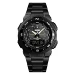 Skmei 1370 Watch For Men - Full Black