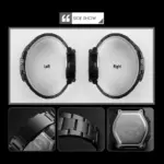 Skmei 1370 Watch For Men - Full Black - Image 2