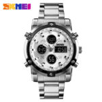 Skmei 1389 Watch For Men- Silver White