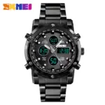 Skmei 1389 Watch For Men- Full Black