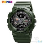 Skmei 1688 Sport Watch For Men - Black Lite Green