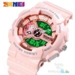 Skmei 1688 Sport Watch For Men - Pink Rose