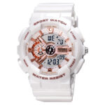 Skmei 1688 Sport Watch For Men - White Rose