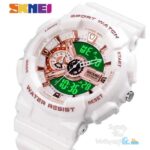 Skmei 1688 Sport Watch For Men - White Rose - Image 2