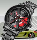 Skmei 1787 Watch For Men - Black Red - Image 2