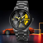 Skmei 1787 Watch For Men - Yello Black - Image 2