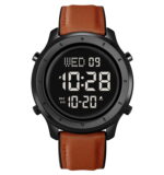 Skmei 1864 Watch For Men - Black Chocolate