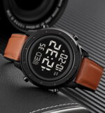 Skmei 1864 Watch For Men - Black Chocolate - Image 2