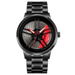 Skmei 1990 Watch For Men - Black Red