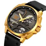 Skmei 2289 Watch For Men - Black Gold - Image 2