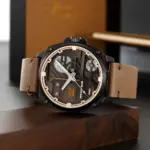 Skmei 2289 Watch For Men - Lite Brown - Image 2