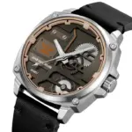 Skmei 2289 Watch For Men - Silver Black - Image 3