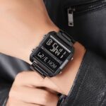 Skmei 2299 Watch For Men - Full Black - Image 2