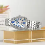 Skmei 2331 Watch For Women - Silver White Blue - Image 2
