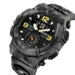 Skmei 2341 Sport Wach For Men - Black Gray