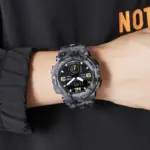 Skmei 2341 Sport Wach For Men - Black Gray - Image 2