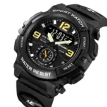 Skmei 2341 Sport Wach For Men - Full Black
