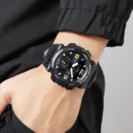 Skmei 2341 Sport Wach For Men - Full Black - Image 3