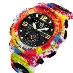 Skmei 2341 Sport Wach For Men - Multicolor