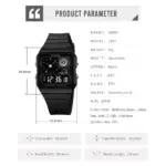 Skmei 2347 Watch for Men - Black - Image 3