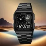 Skmei 2353 Watch For Men - Black (Negative Display)