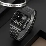 Skmei 2353 Watch For Men - Black (Negative Display) - Image 2