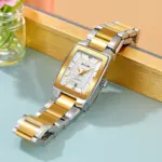 Skmei 2578 Watch For Women - Silver Gold - Image 2