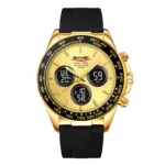 Skmei 2588 Watch For Men - Golden