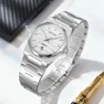 Skmei 9382 Watch For Men - Silver - Image 2