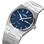 Skmei 9288 Watch For Men - Silver Blue - Image 3