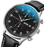 Skmei 9301 Watch For Men- Black - Image 3