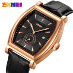 Skmei 9306 Watch For Men - Golden Black - Image 2