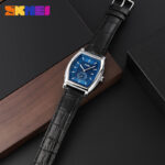 Skmei 9306 Watch For Men - Silver Blue - Image 2