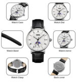 Skmei 9308 Watch For Men - Black White - Image 3