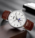 Skmei 9308 Watch For Men - Brown White - Image 2