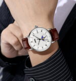 Skmei 9308 Watch For Men - Brown White - Image 3