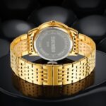 Skmei 9309 Watch For Men - Golden Black Dial - Image 3