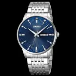 Skmei 9323 Chain Watch For Men - Silver Blue